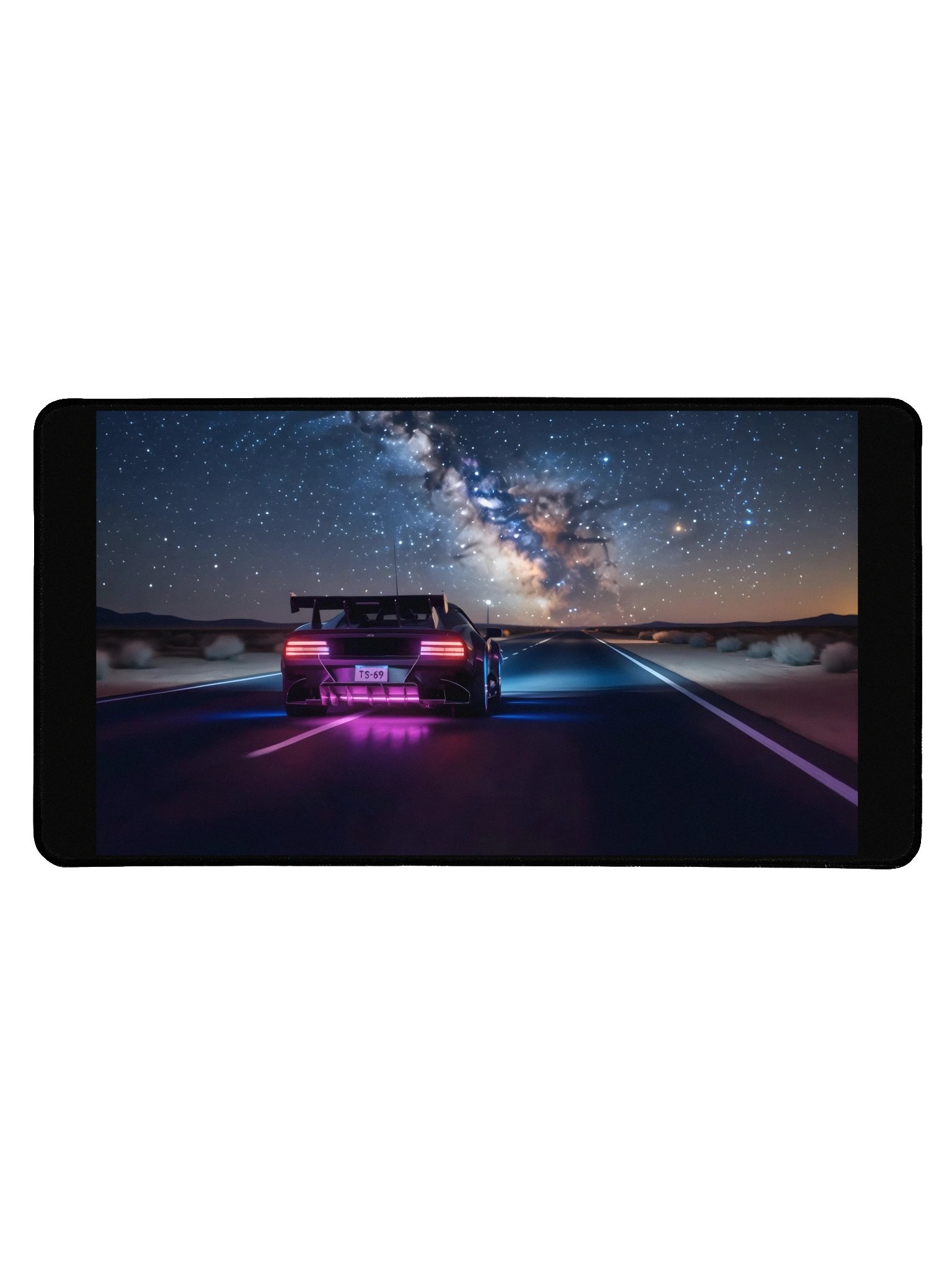 TS-69 under the Milky Way Night Sky | Desk Mat product image (1)