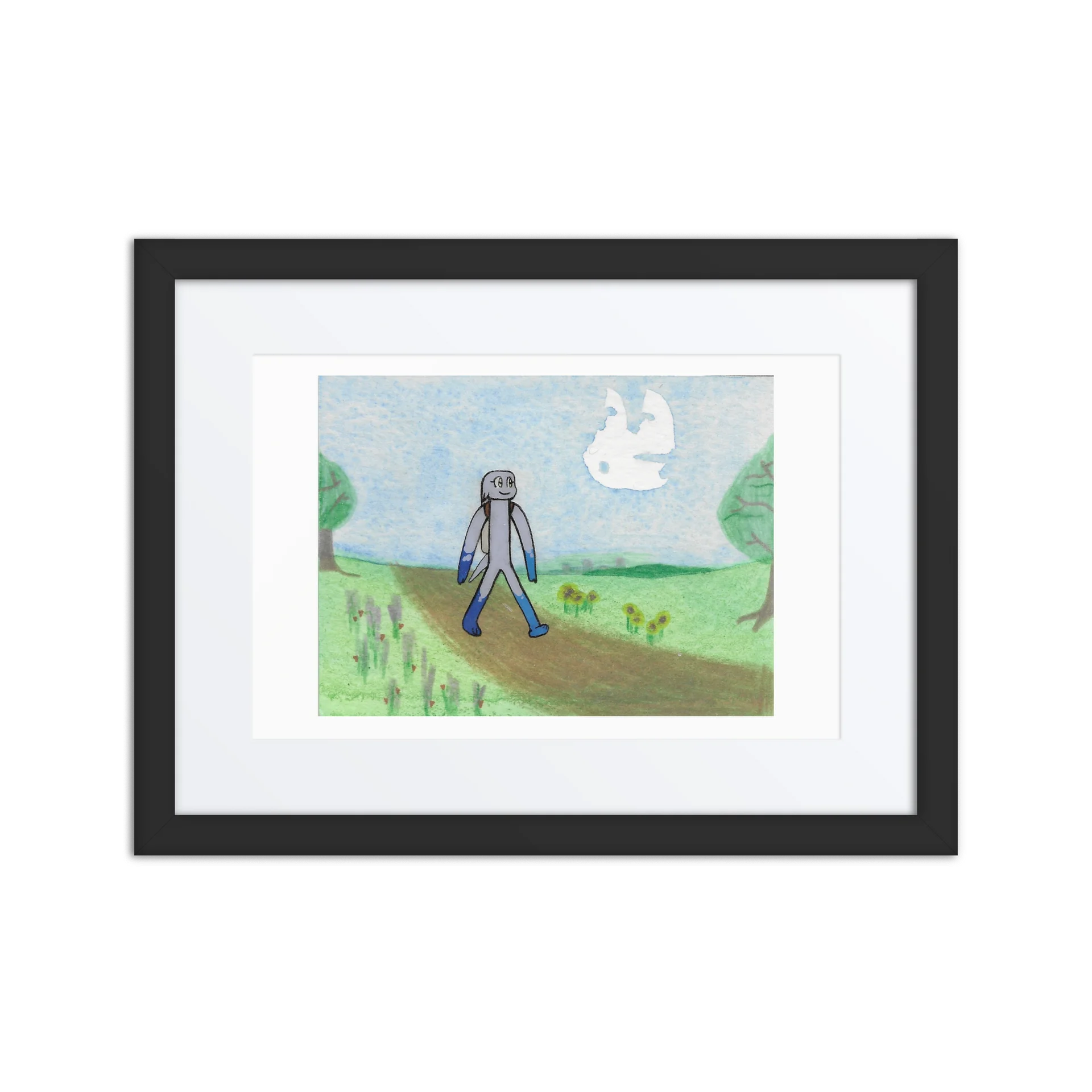 "Drift on a Hike" Cel Frame product image (1)