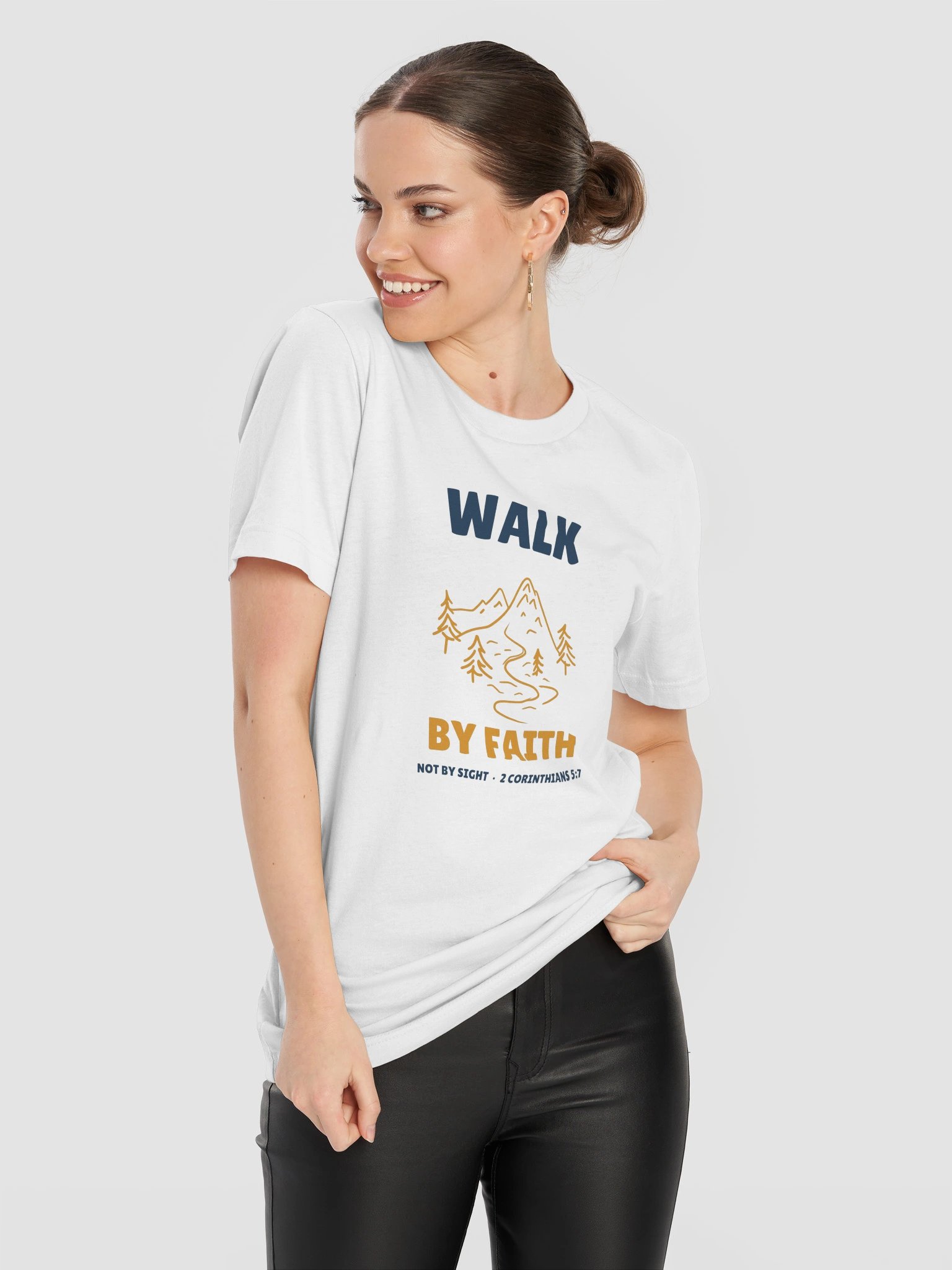 Walk by Faith — Trail T-Shirt product image (11)