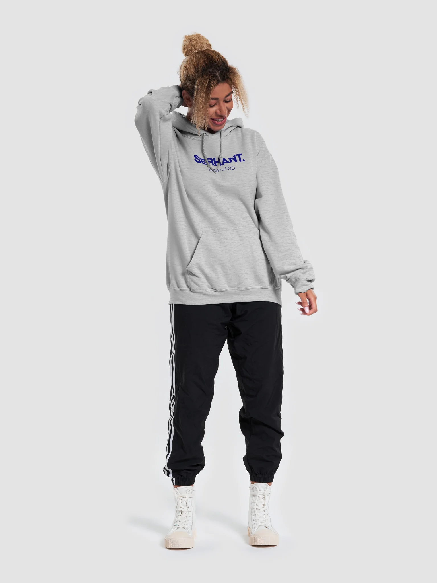 SERHANT. Maryland Grey Hoodie product image (5)