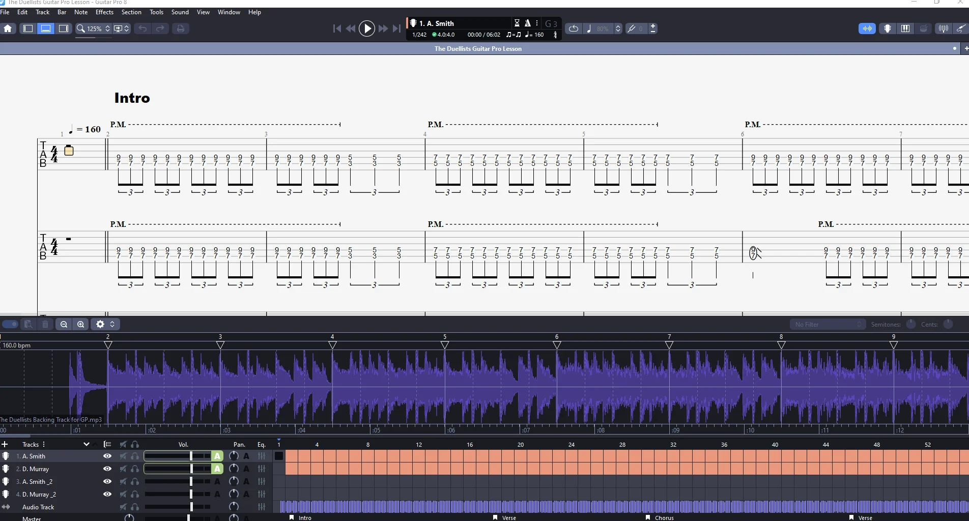 The Duellists | PDF Tab + Guitar Pro | Iron Maiden product image (3)