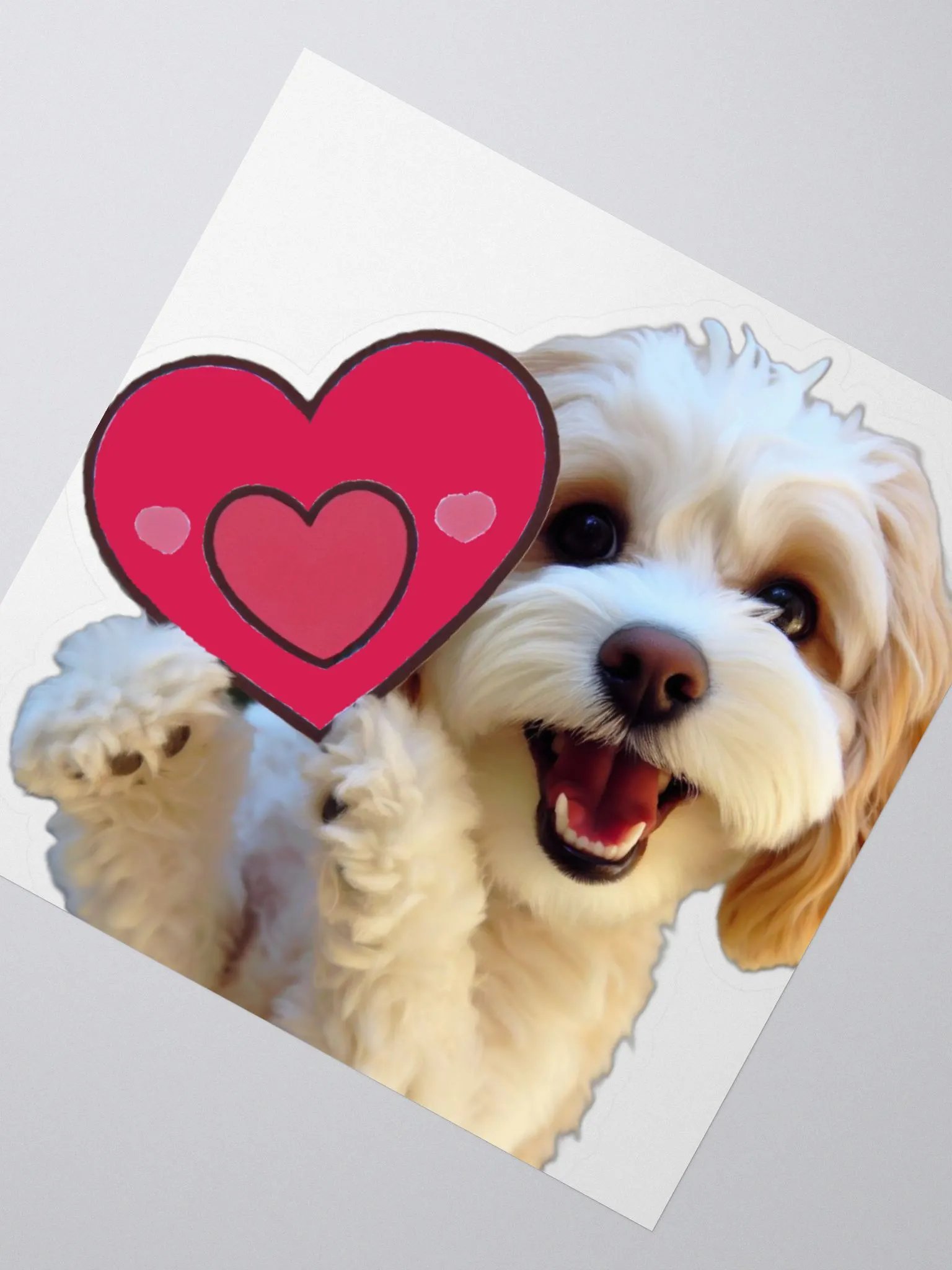 Rocky Heart Sticker product image (2)