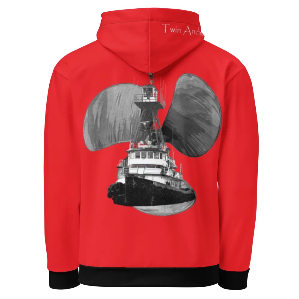 3 Prop & Tug CE (Red) – Performance Marine Wear | Twin Anchor Apparel North Current Line product image (5)