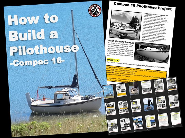 E-Book: How to Build a Pilothouse for 16 foot Sailboat product image (2)