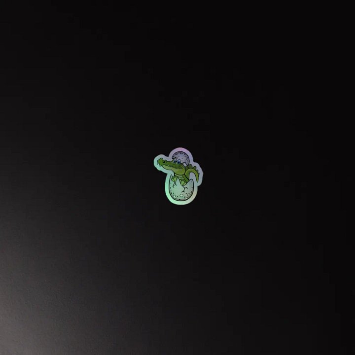 Baby Lenny Holo Sticker product image (4)