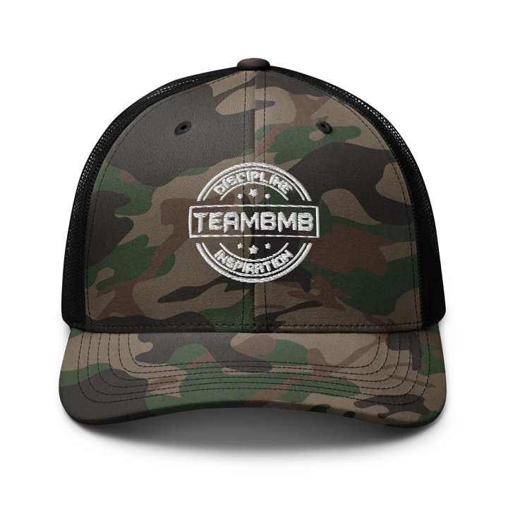 Limited Edition BMB Camo Trucker Hat product image (1)