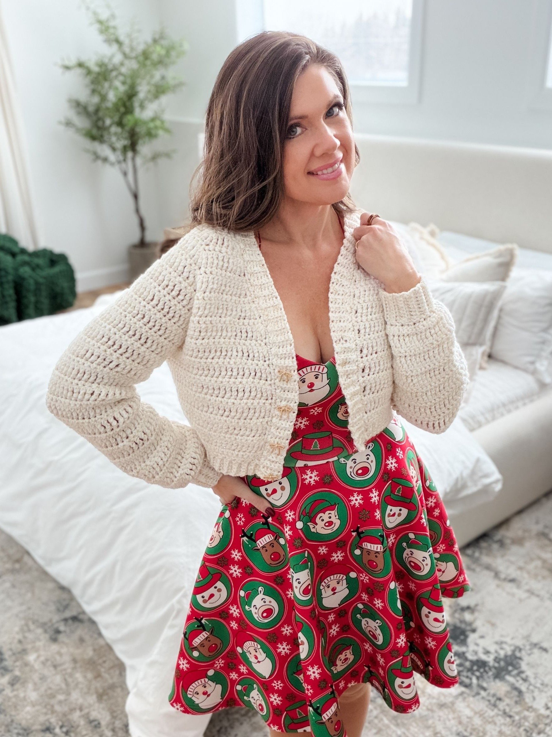 Winter Spark Cardigan Crochet Pattern product image (10)