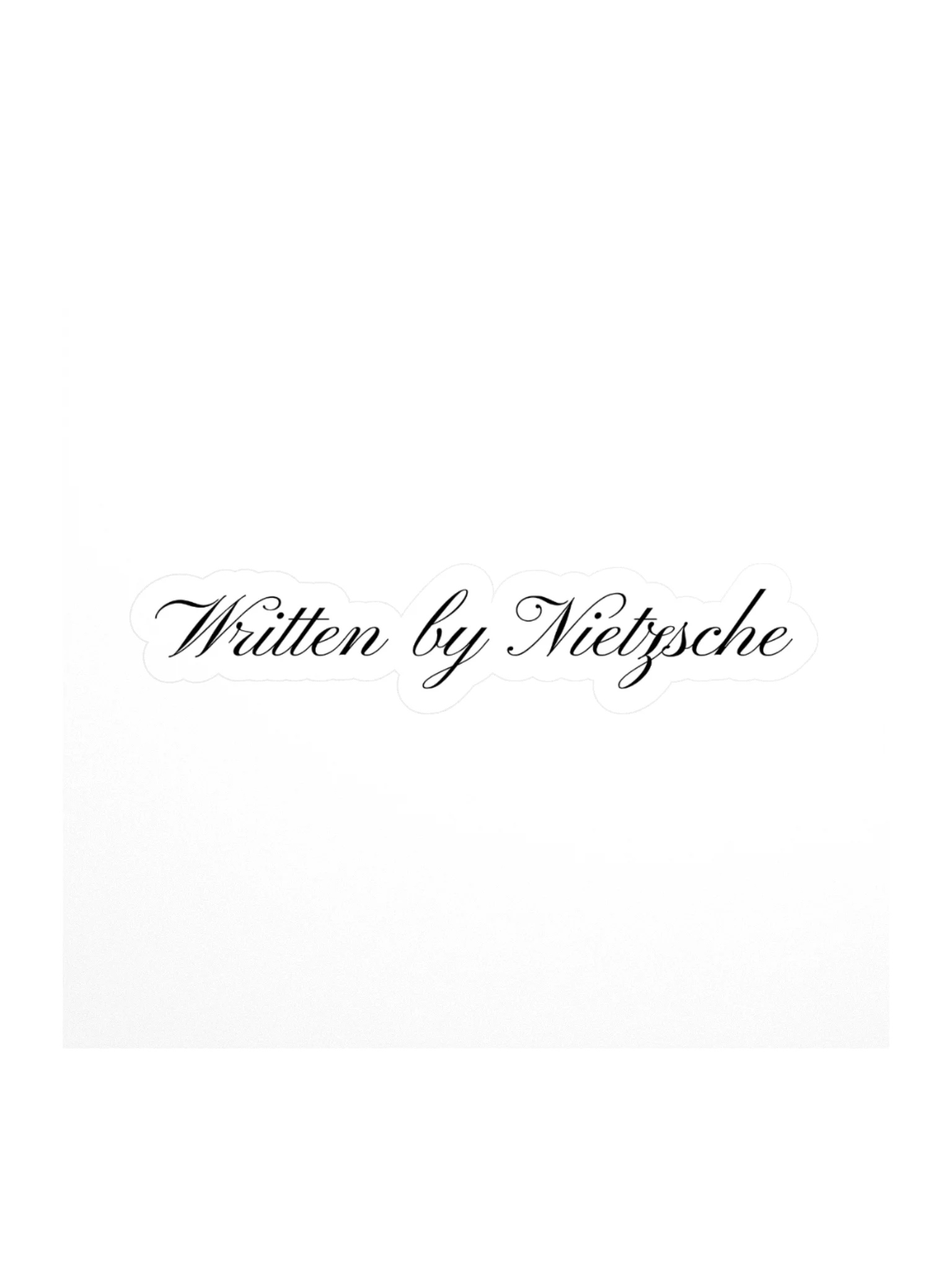 Written by Nietzsche product image (1)