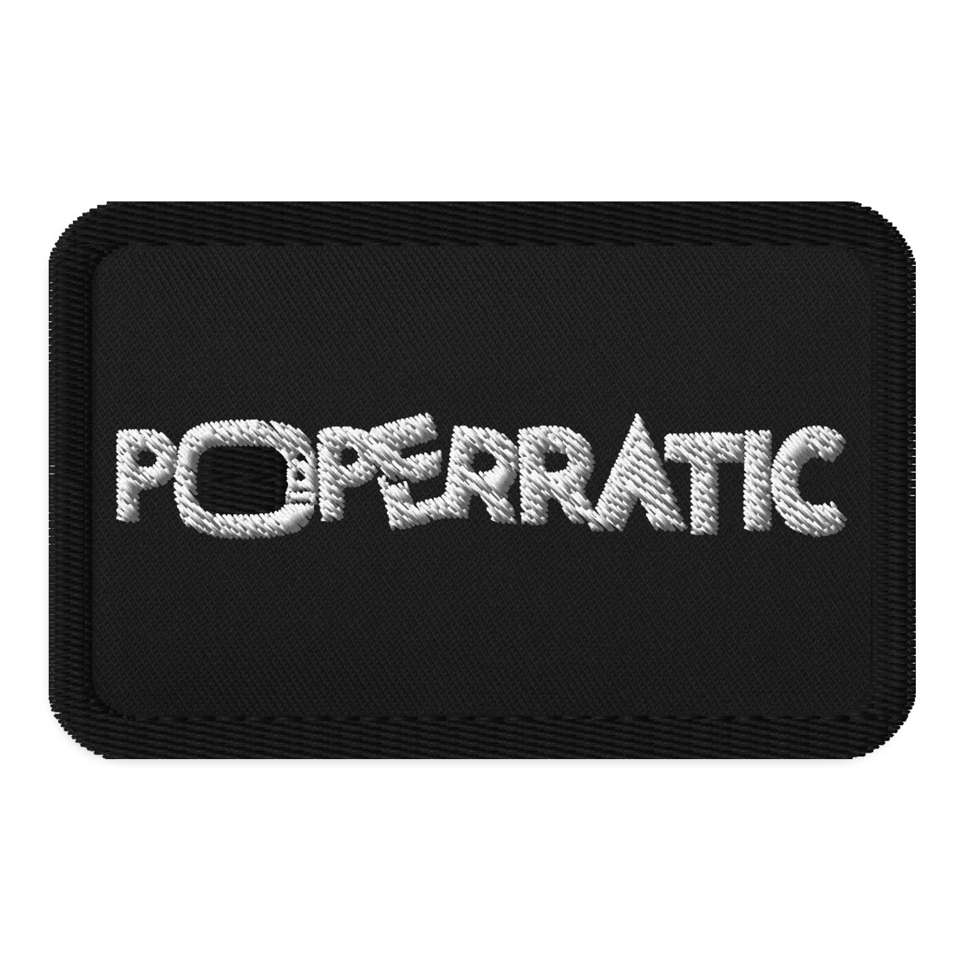 Poperratic Retangular Patch product image (1)