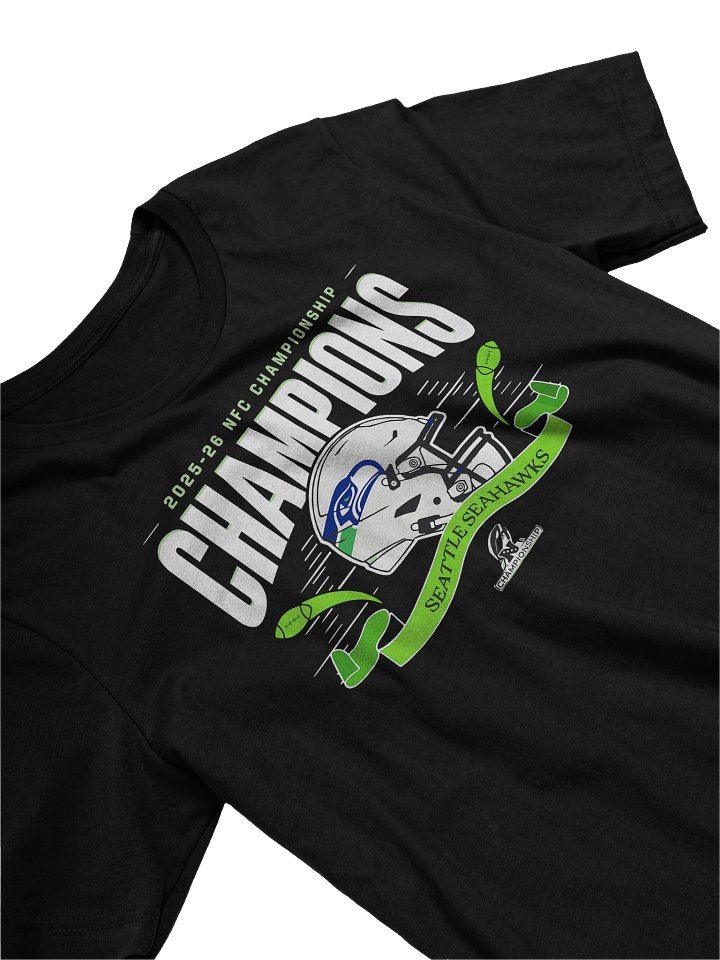 Seattle Seahawks 2025-26 NFC Championship Champions Shirt product image (2)