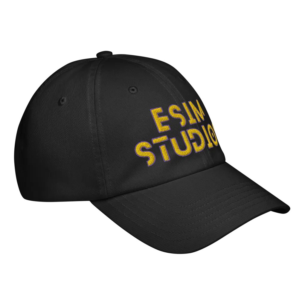 ESIM STUDIOS Store Gradient Logo Dad Hat product image (5)