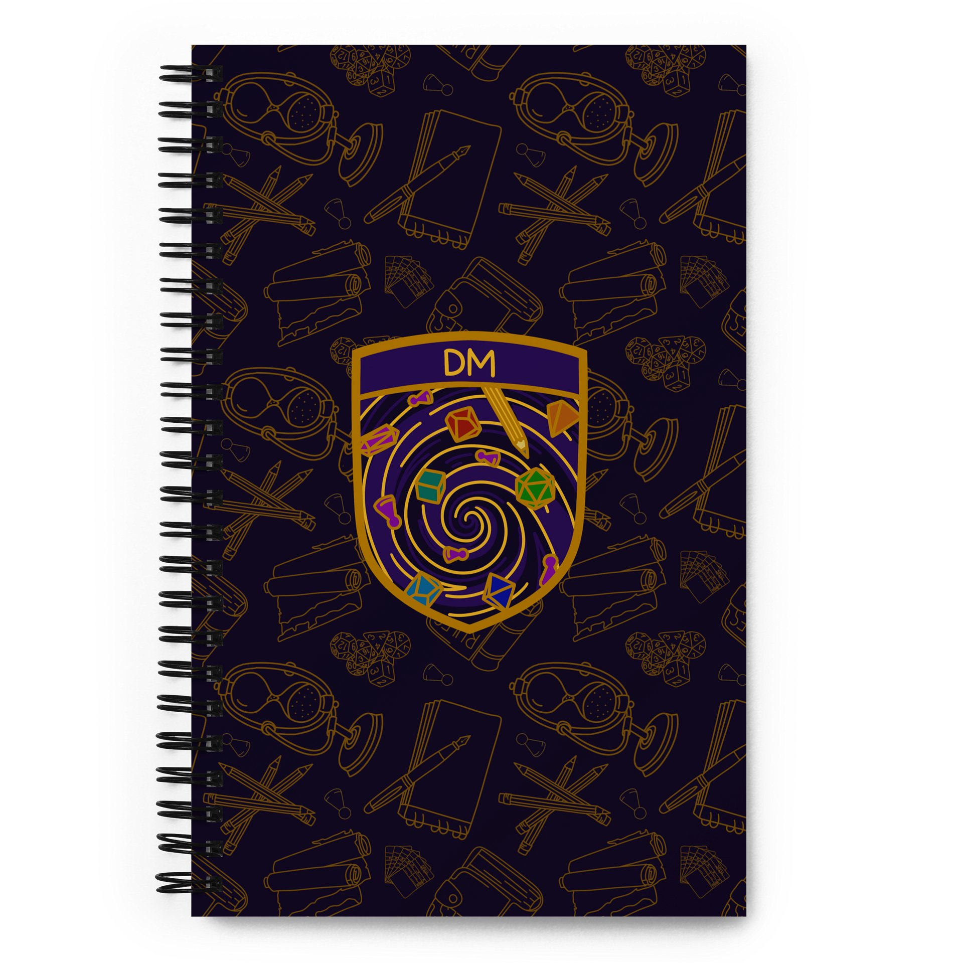 Dungeon Master Sprial Bound Notebook product image (1)