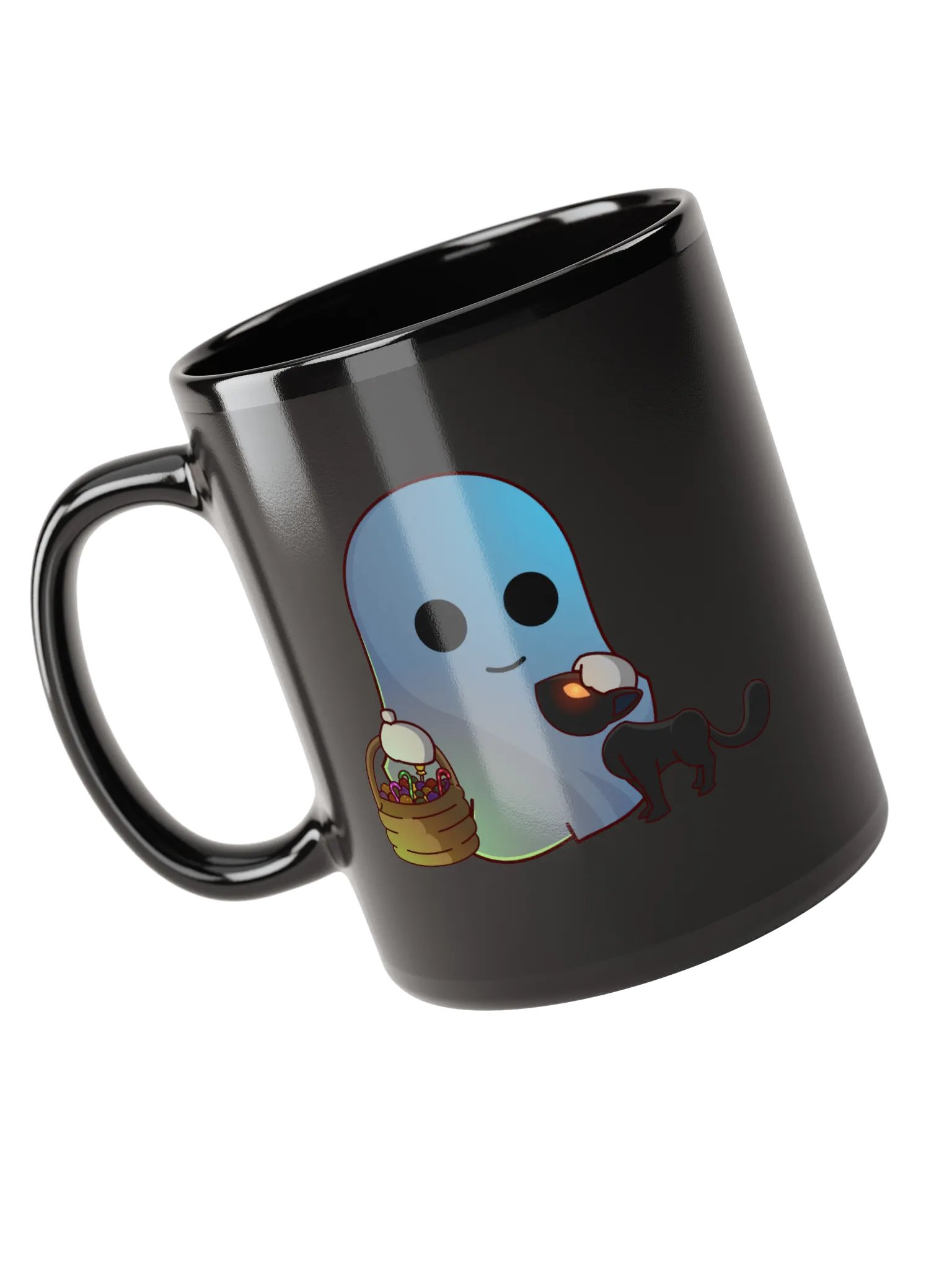 Pet ghost - Black mug product image (1)