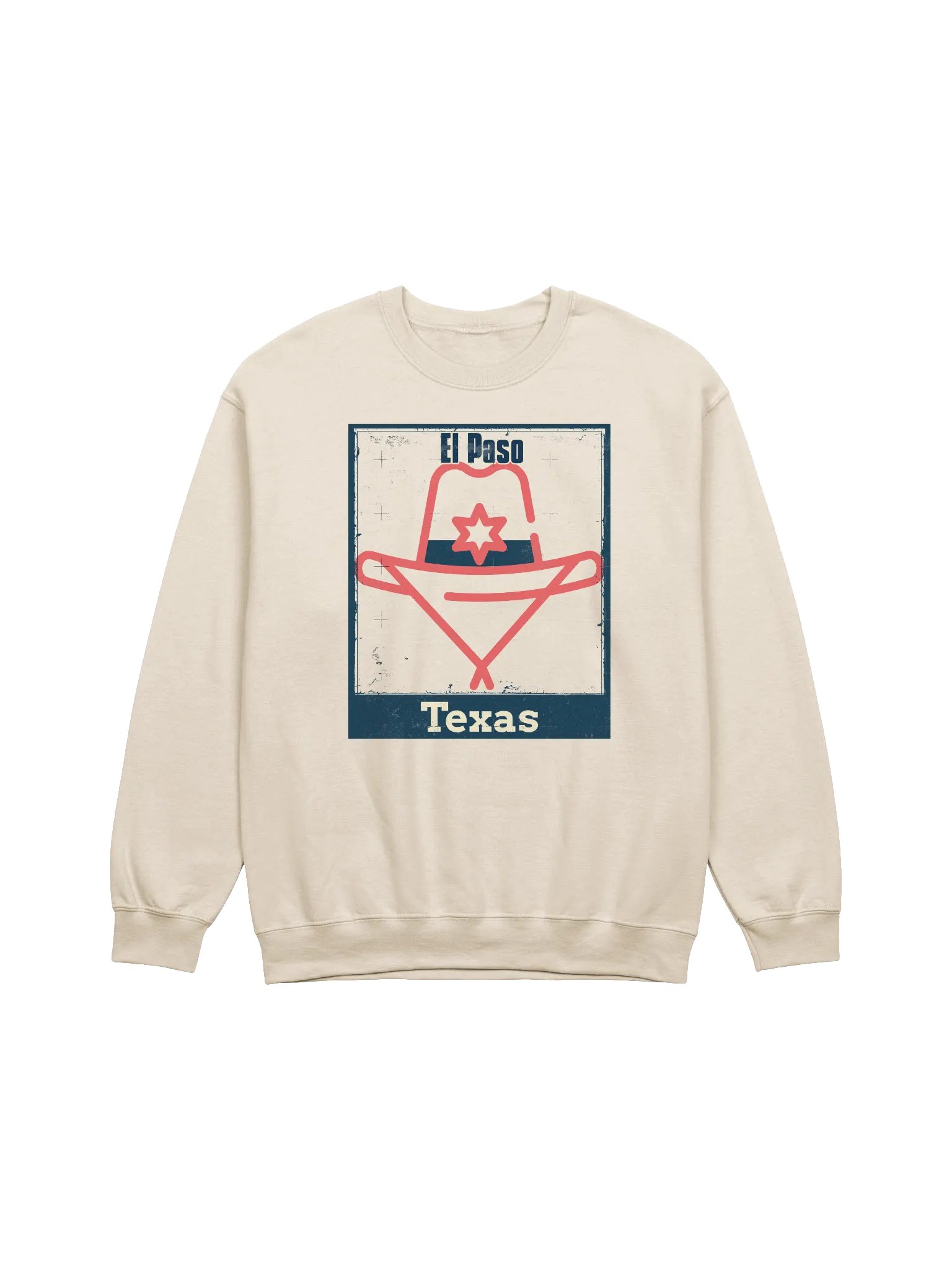 El Paso Sheriff Star Crewneck Sweatshirt product image (37)