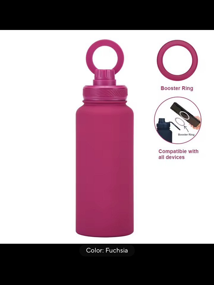 Framboise 32 oz. Magnetic Tag Lid Hydralock product image (1)