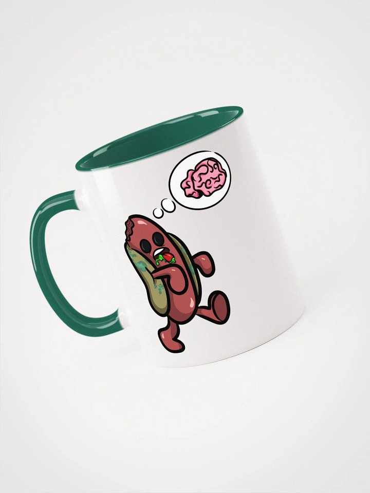Zombie Hotdog Mug product image (1)