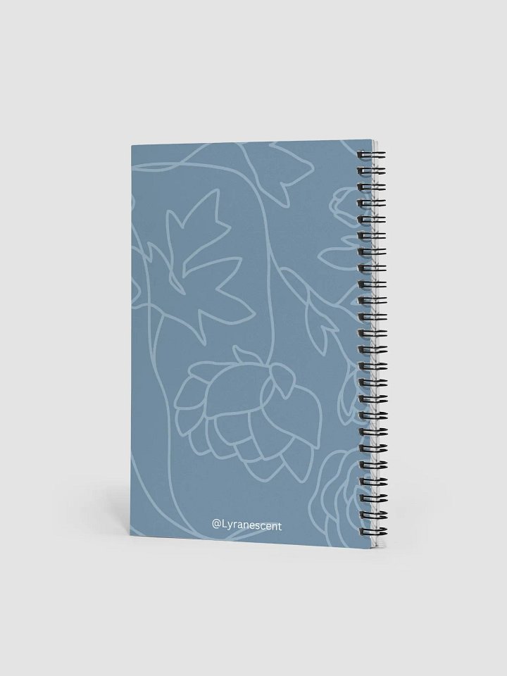Blue Floral Notebook product image (2)