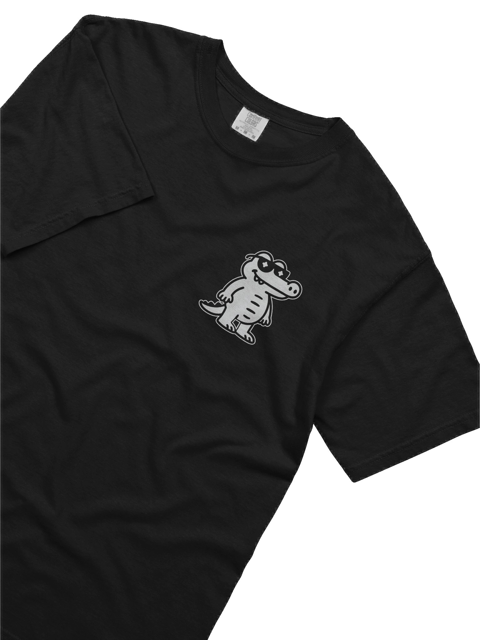Crocodeth T-Shirt No.1 – Cool Crocodile Pocket Print Tee for Travel, Adventure, Rock and Tech product image (2)