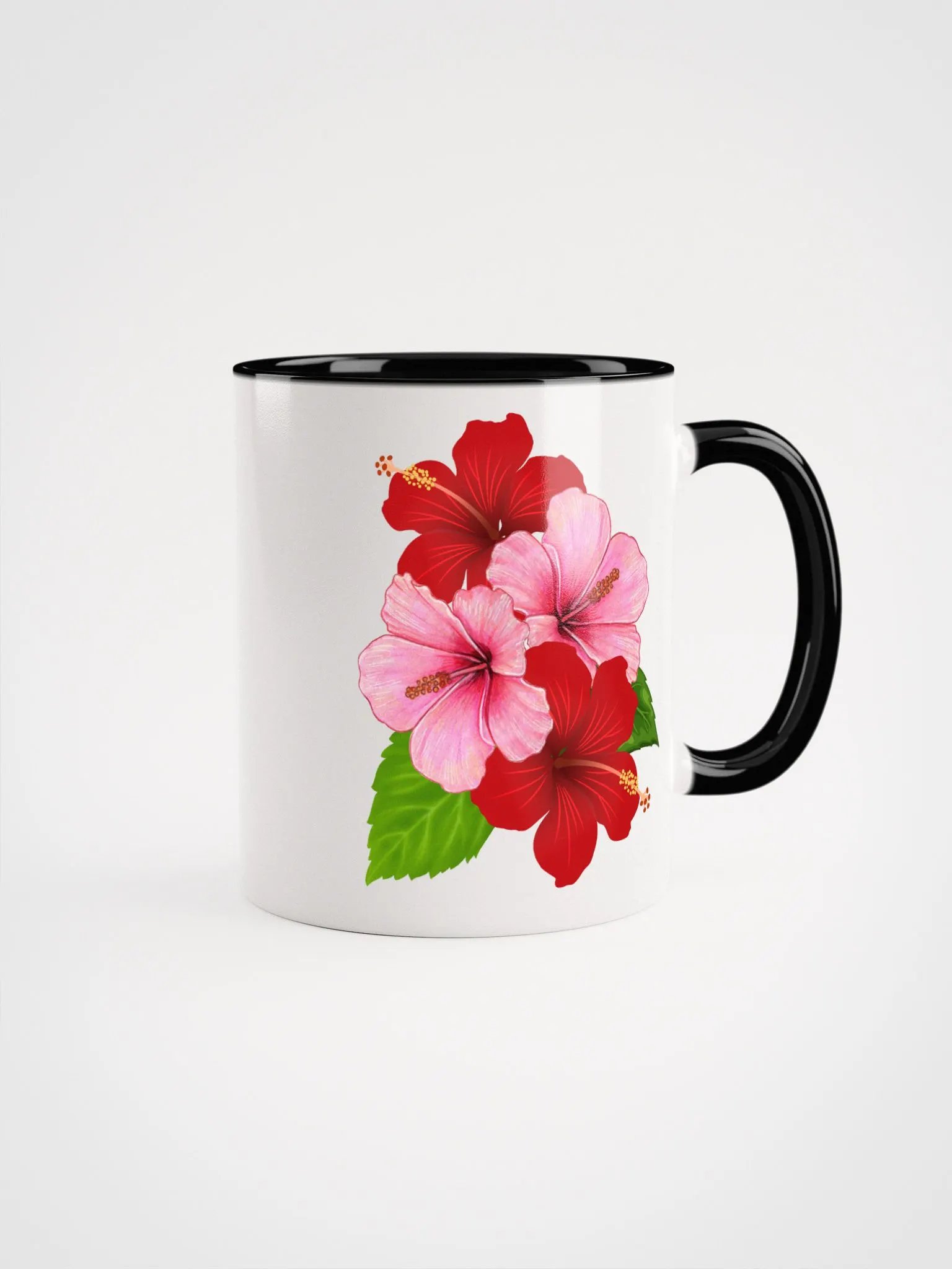 Hibiscus Harmony Ceramic Mug product image (1)