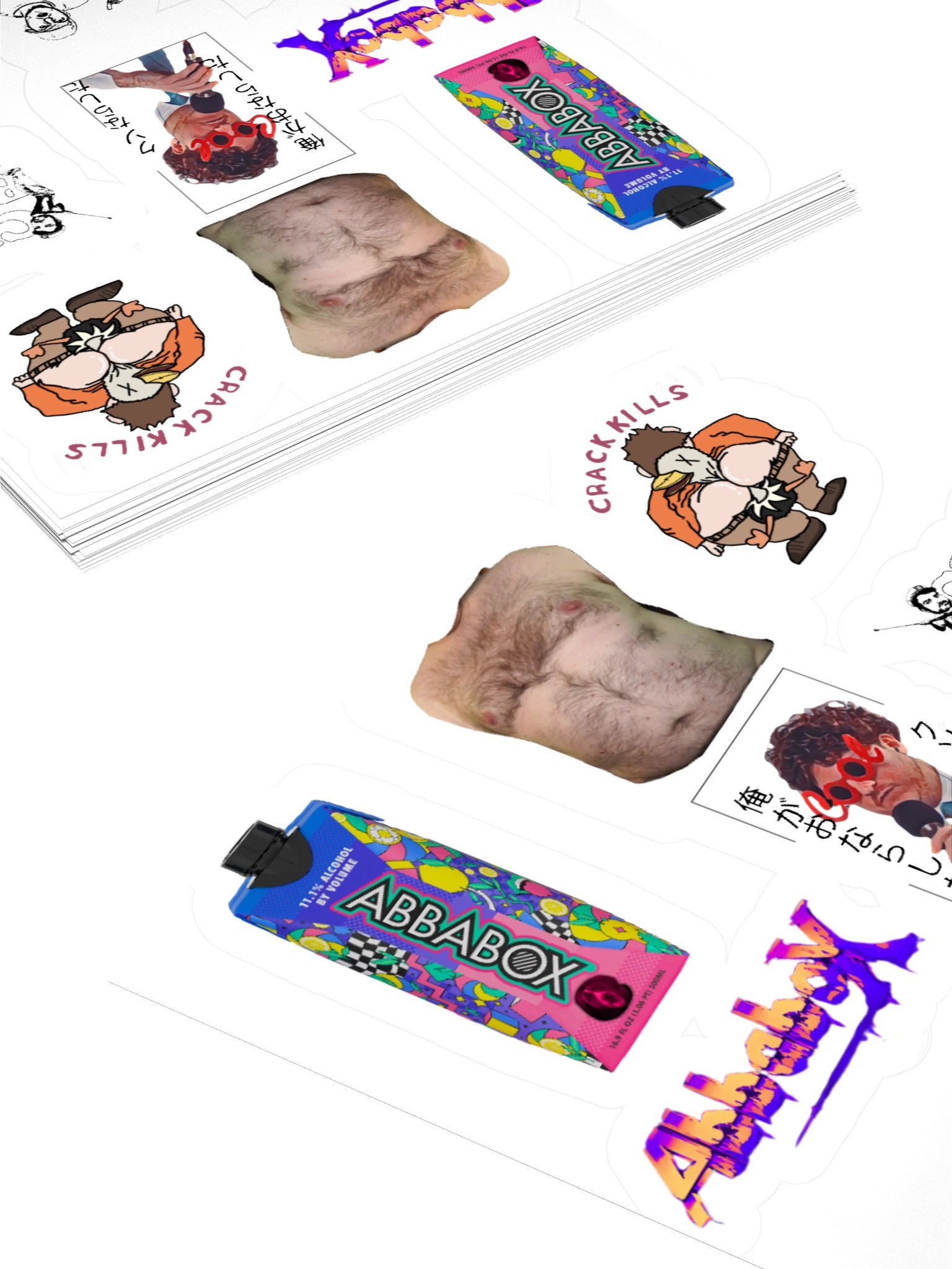 Abbabox Sticker Pack product image (5)