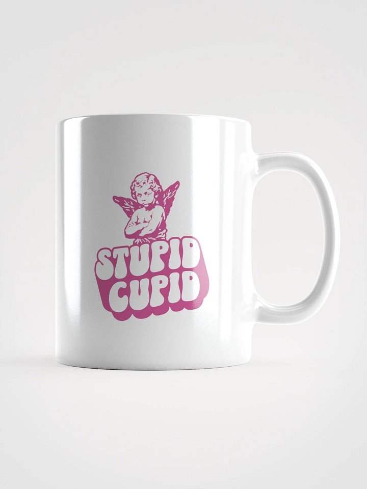 Stupid Cupid White Glossy Mug product image (2)