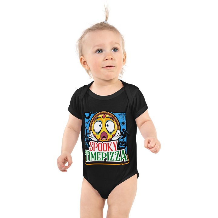 SpookyTimePizza Baby Bodysuit product image (1)