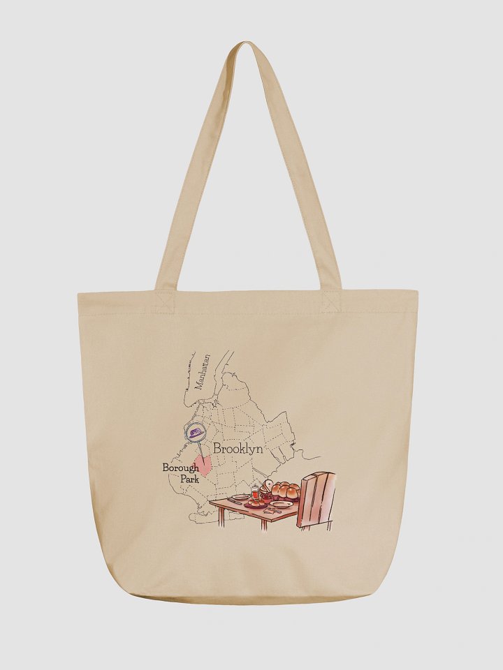 Borough Park on the map, tote product image (1)