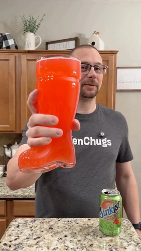 Chugging Sunkist Watermelon Lemonade! #kenchugs #sunkist #fyp