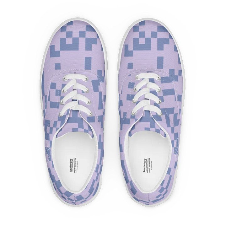 mk-1 'eyesore' shoes - qr code purple product image (1)
