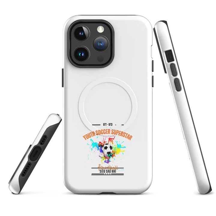 Youth Soccer Superstar iPhone® Tough Case product image (4)