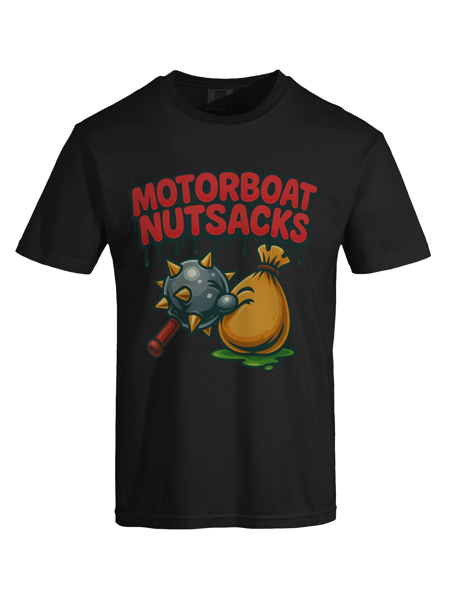 MOTORBOAT NUTSACKS Heavyweight Tee product image (37)