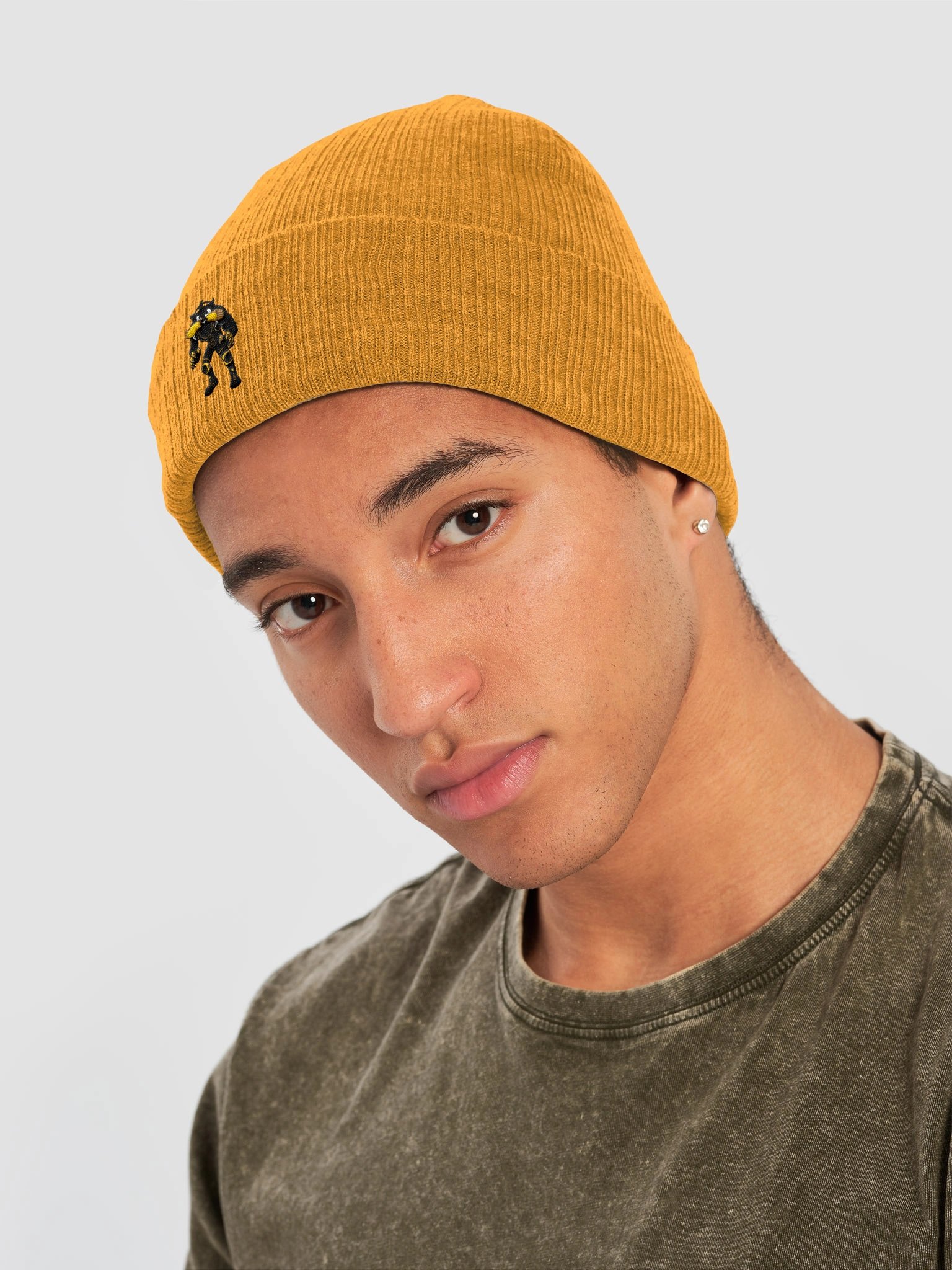 Sabercats Fierce Mascot Ribbed Beanie product image (15)