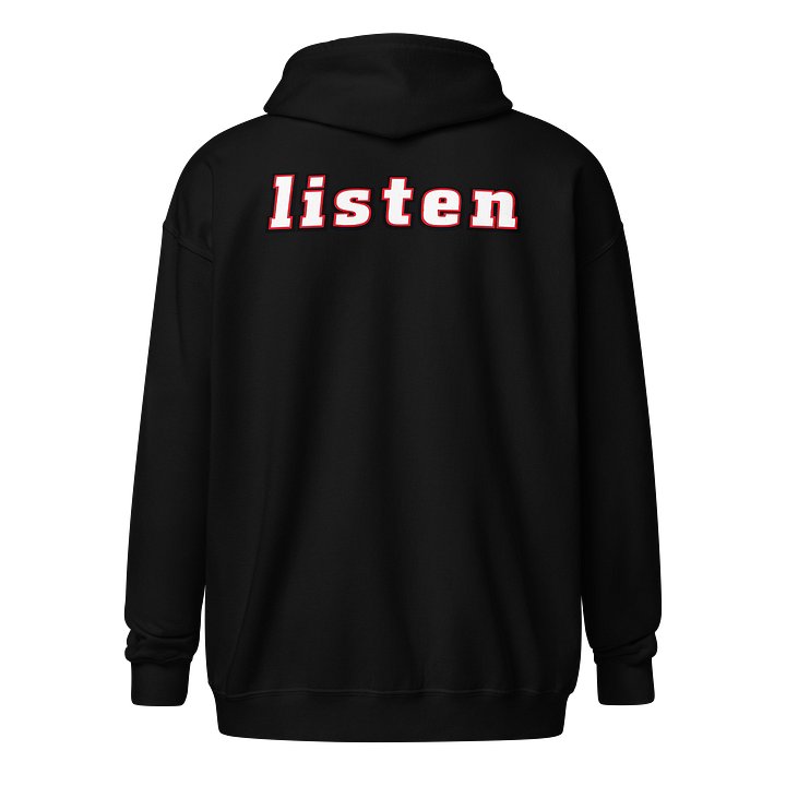 Brian Oake Show - Embroidered Zip Up Hoodie product image (1)