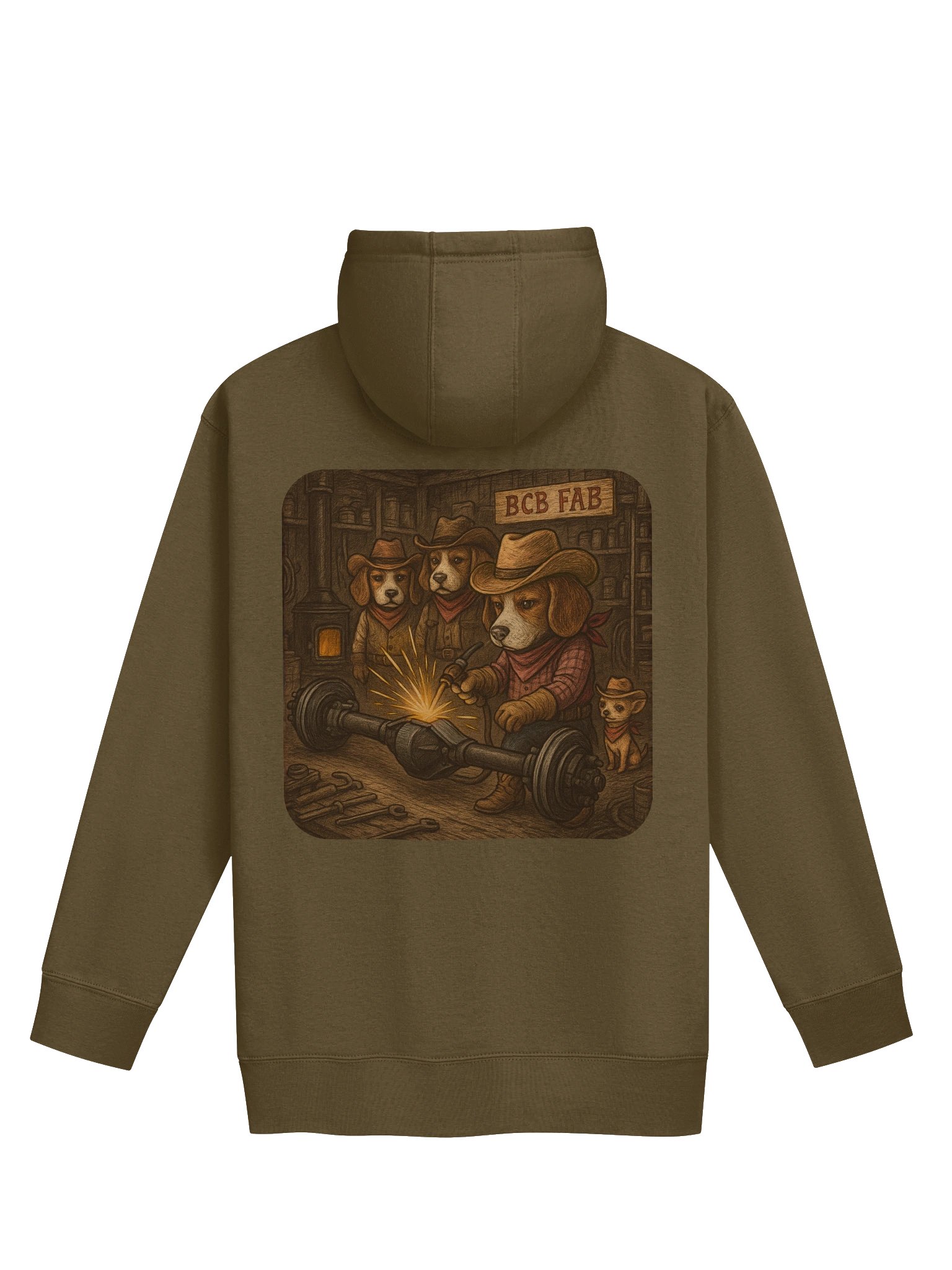 BCB FAB Beagle Welding Hoodie product image (13)
