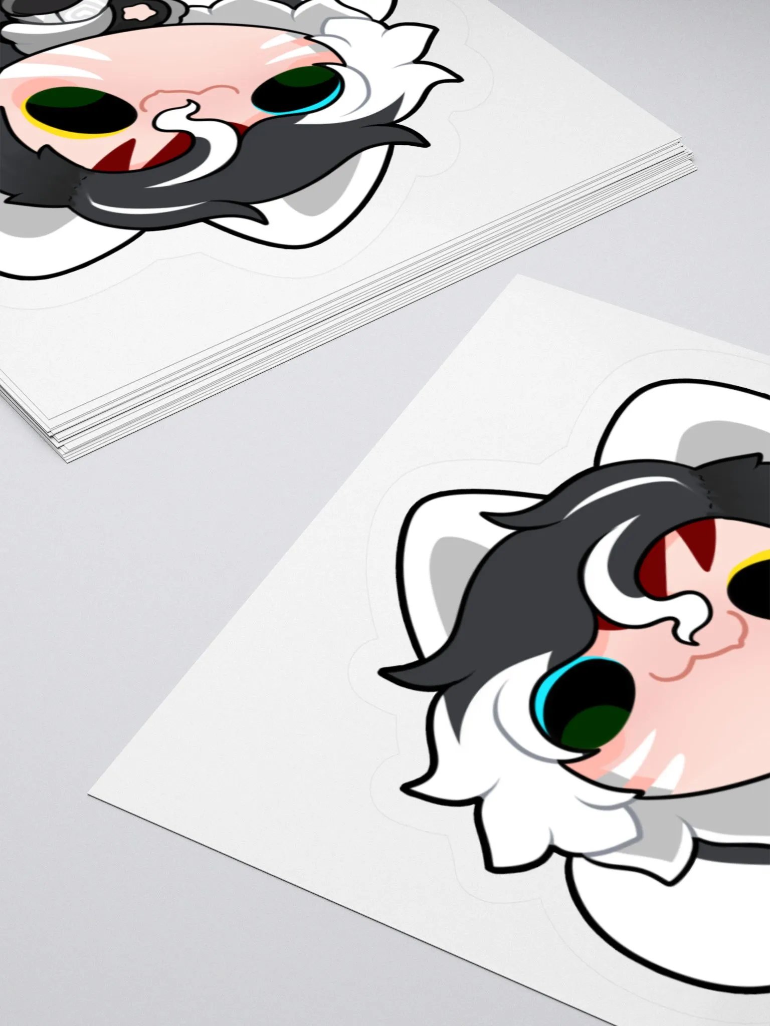 Mega - White Sticker product image (4)