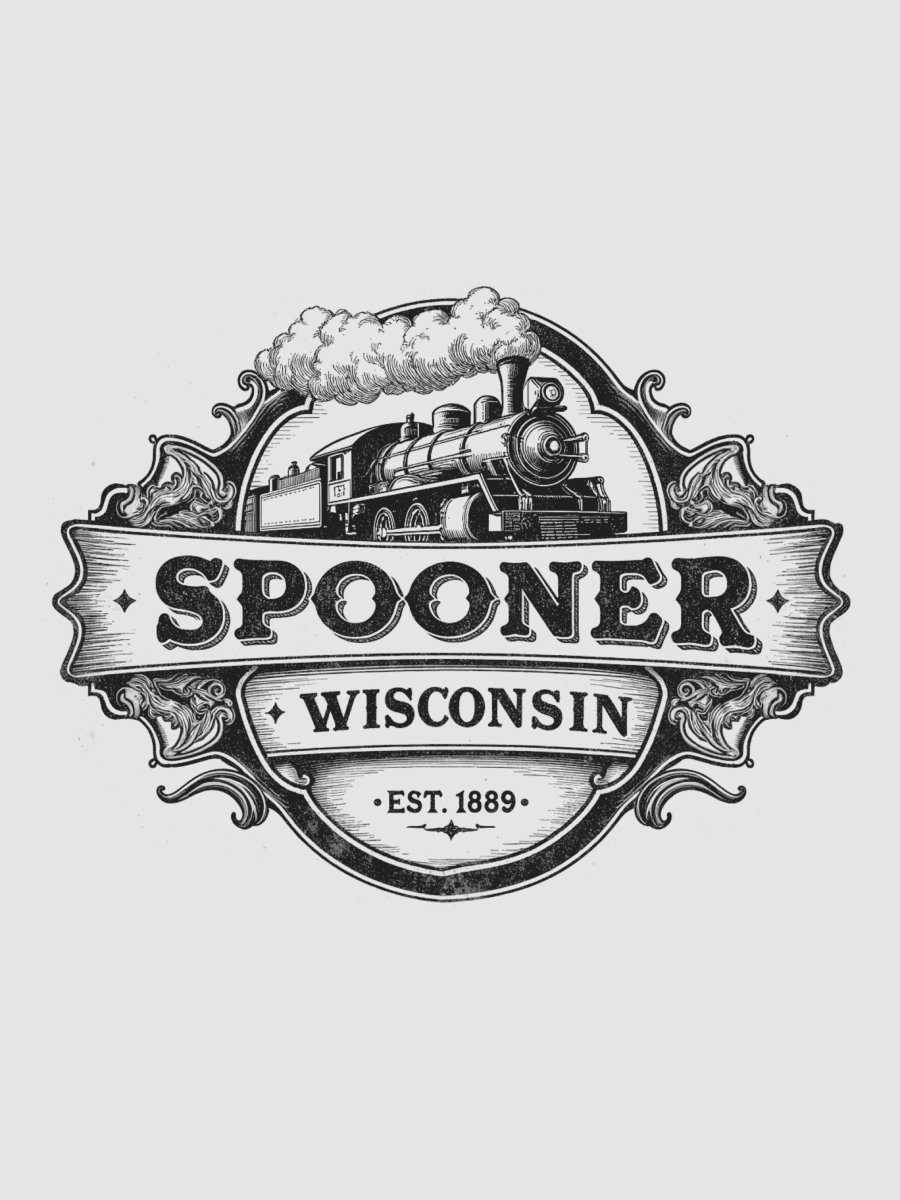Spooner Railroad Vintage Logo Hoodie product image (9)