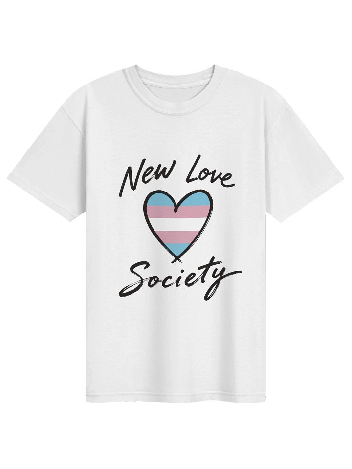 New Love Society Trans Heart Tee product image (1)