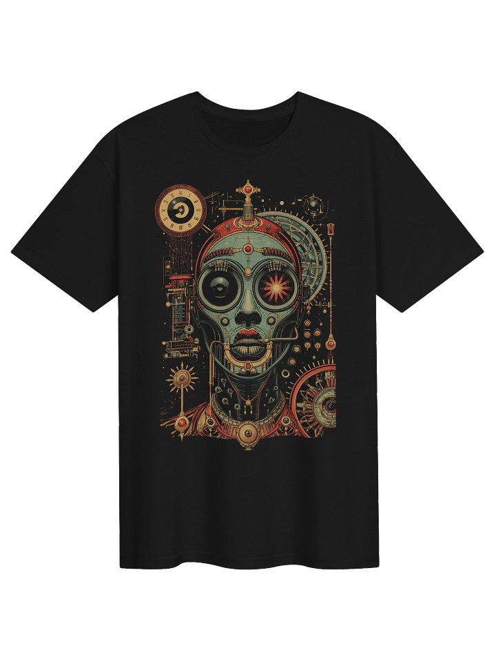Retro-Futurist Robot Gears T-Shirt product image (1)