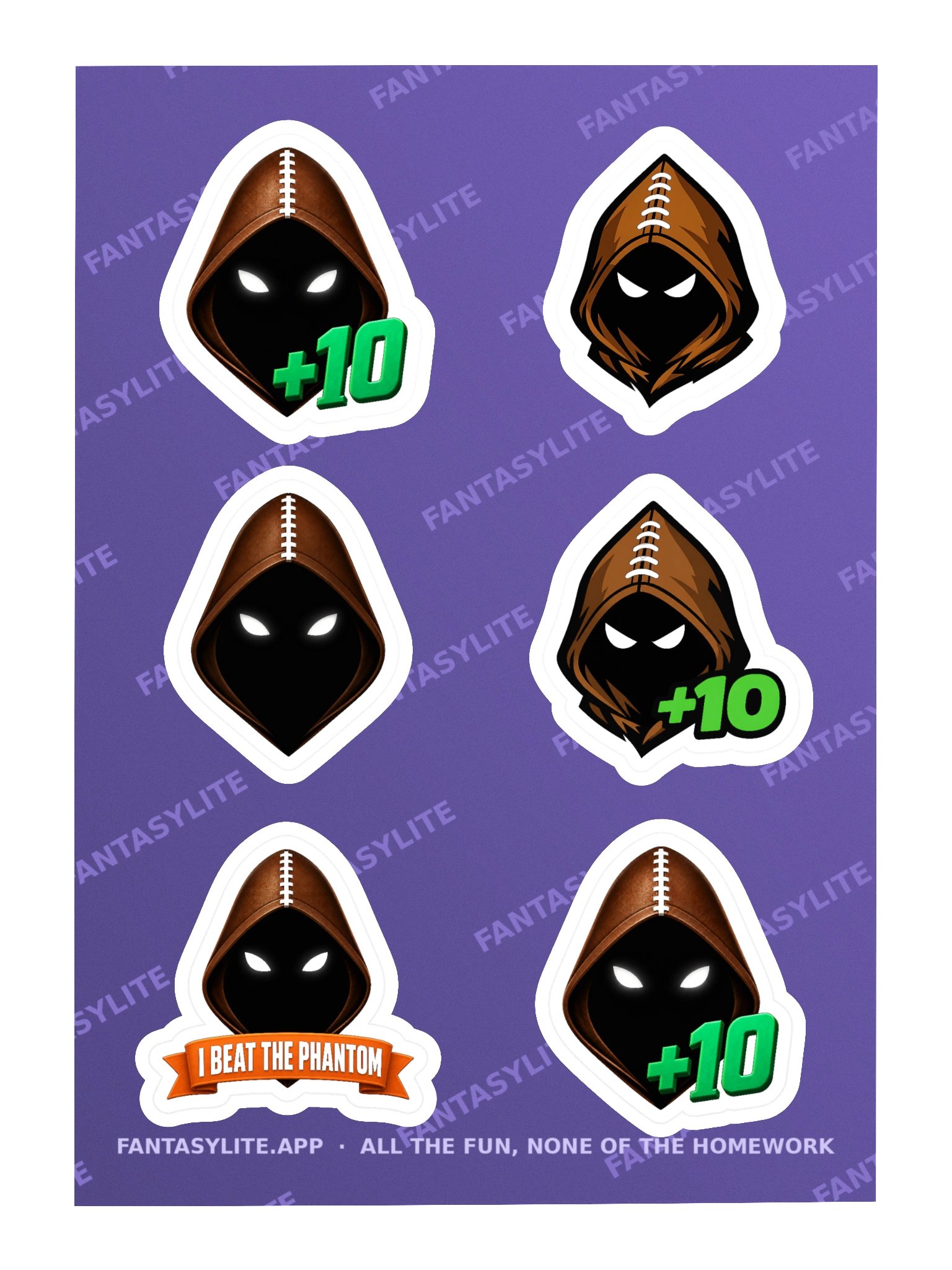 FantasyLite Official Sticker Sheet product image (3)