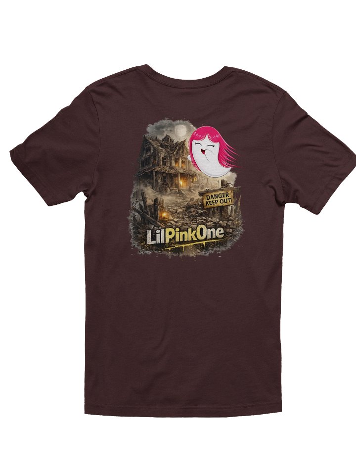 LilPinkOne – Forladt hus Ghost T-Shirt (Unisex) product image (2)