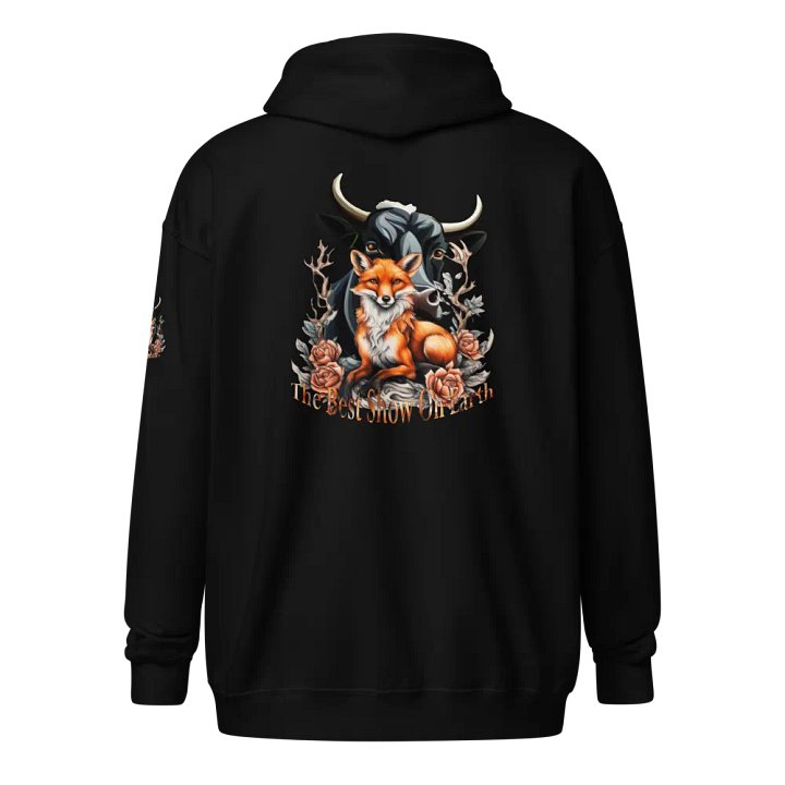 The Best Show On Earth Back Print Zipper Hoodie product image (1)