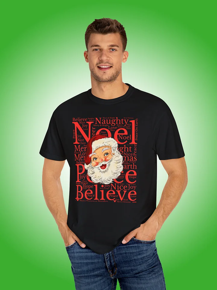 Retro Santa Word Cloud product image (1)
