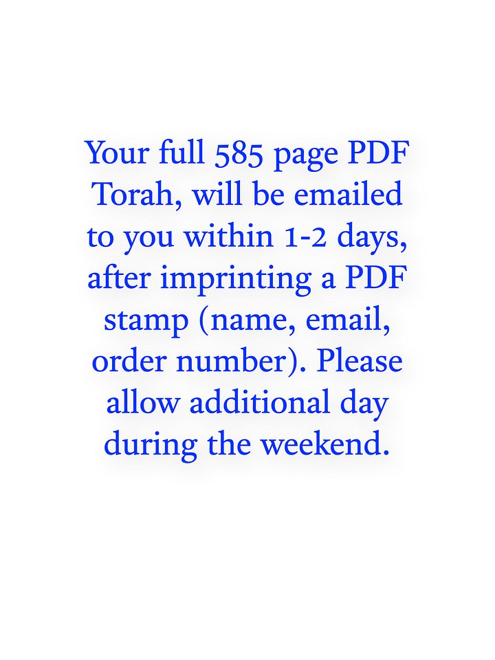 Hebrew Torah With Transliteration product image (2)
