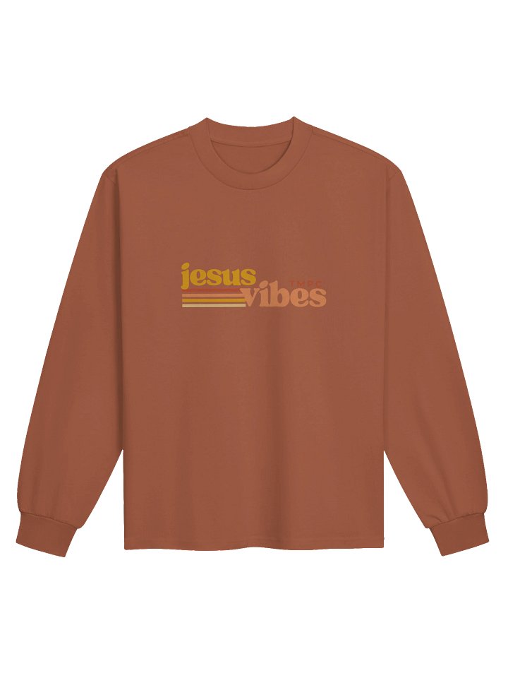 Jesus Vibes Long-Sleeve Fall Shirt product image (1)