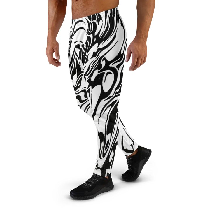 Mono Lávinci™ | Monochrome 'Infinity' Men’s Joggers product image (1)