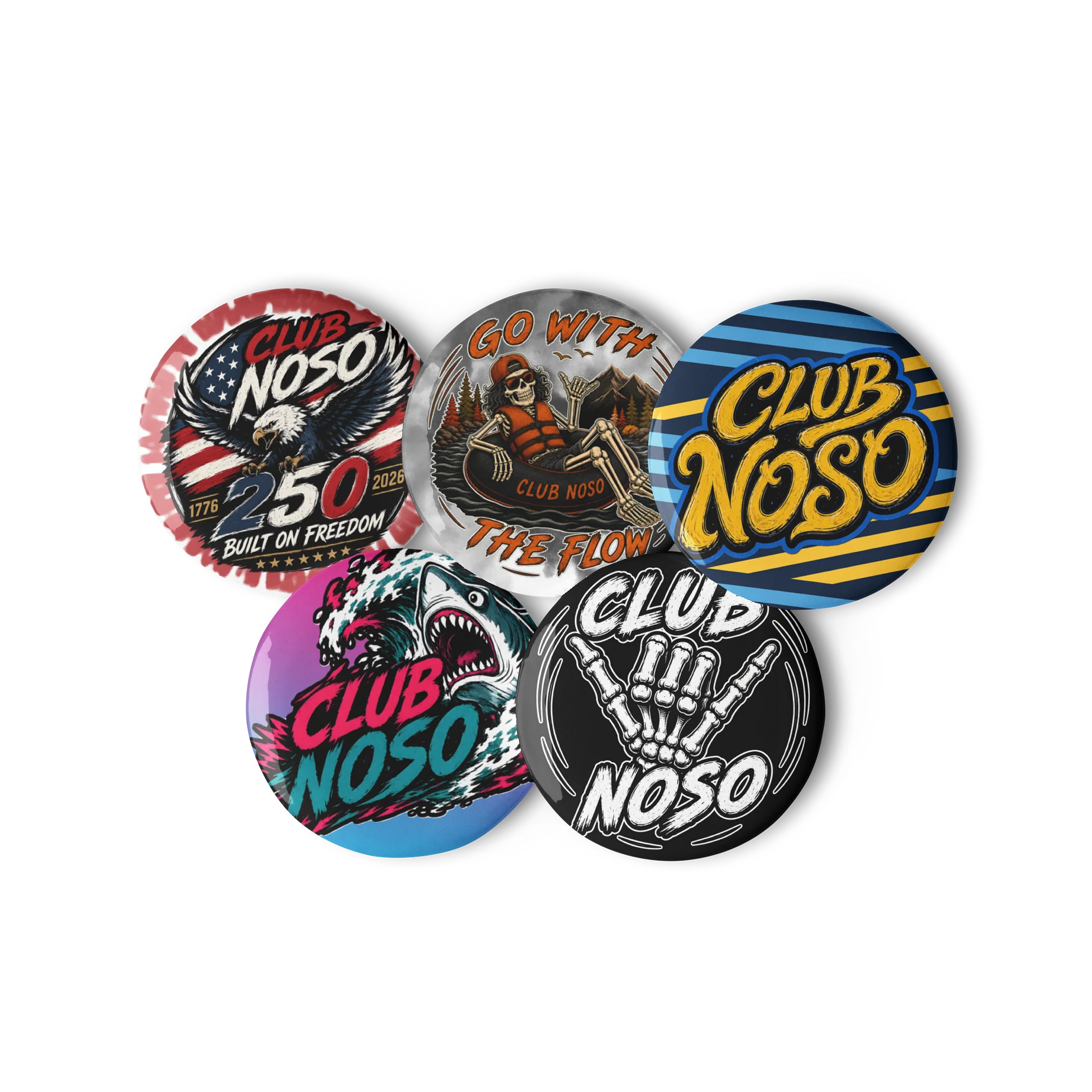 Club Noso Buttons! product image (5)