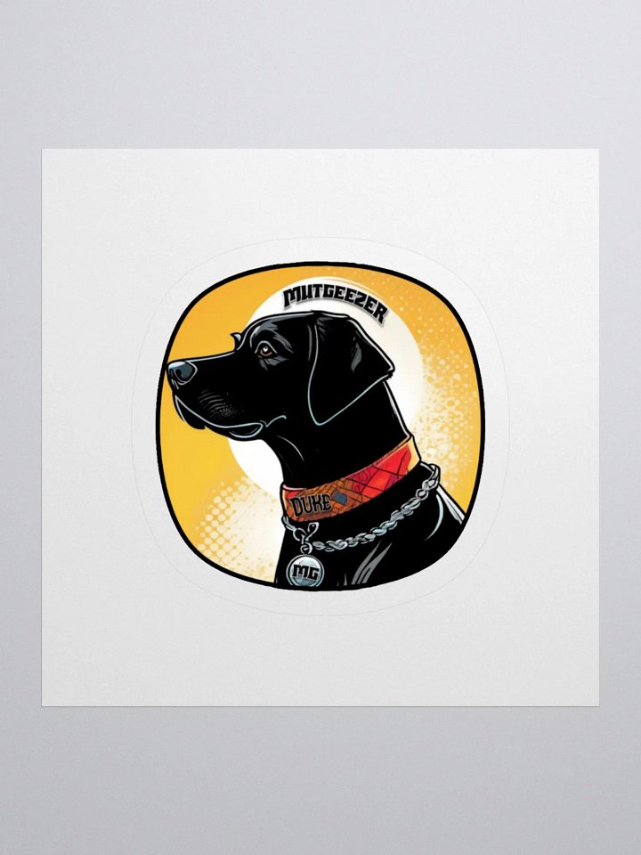 Mutgeezer Duke Cut Stickers product image (1)