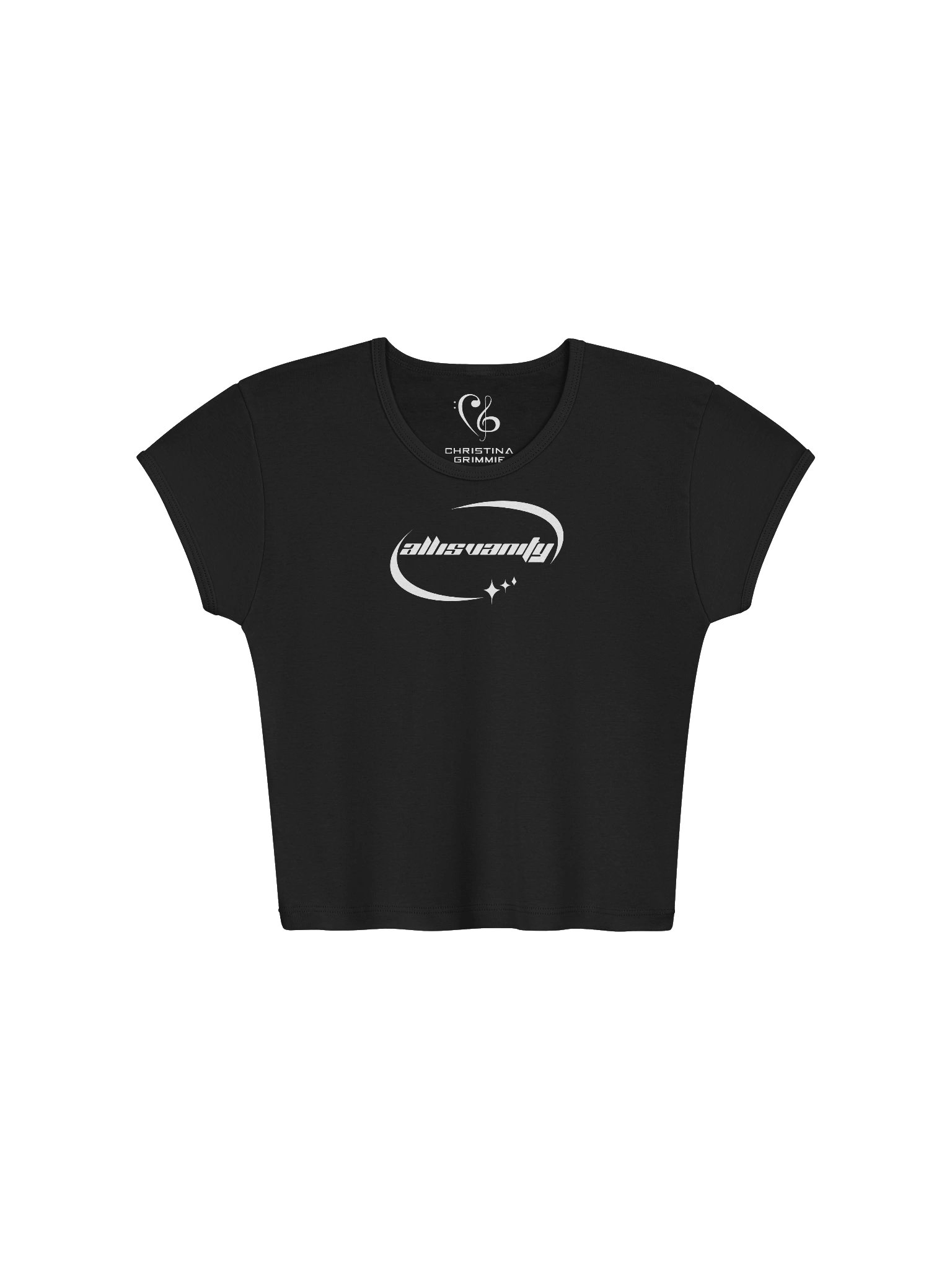 All Is Vanity Baby Tee product image (1)