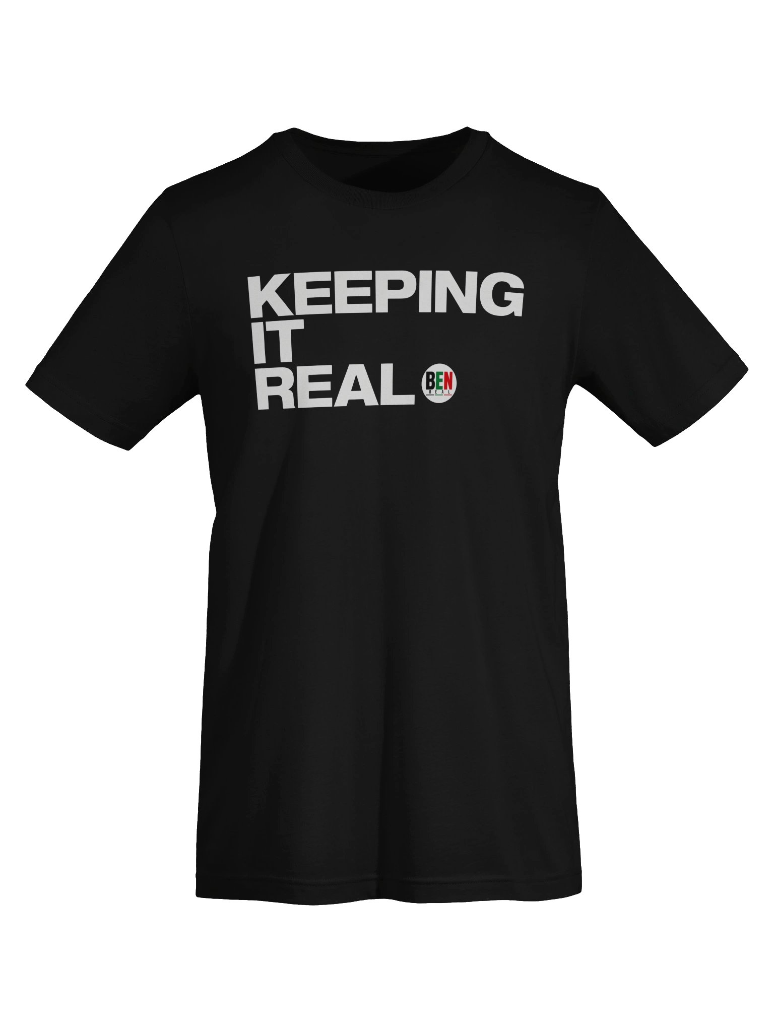 BEN “Keeping It Real” Black T-Shirt product image (5)