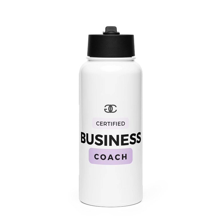 Certified BUSINESS Coach Water Bottle product image (1)